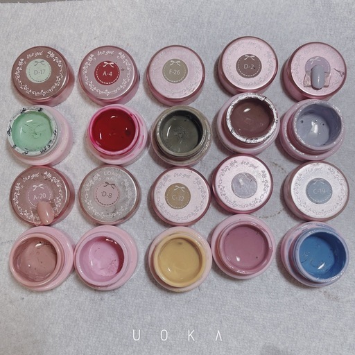 カラージェル100色