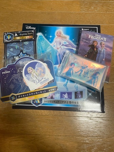 ディズニー　happyくじ　アナと雪の女王　セット