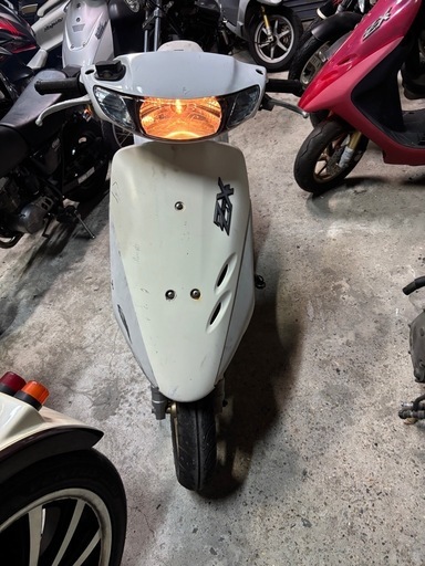 HONDA DIO ZX 】大人気 2スト　ホワイト　エナメルシート新品