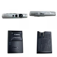 186000 現状品 canon キャノン コンパクトデジタルカメラ IXY PC1733  シルバー [0000000001772]の画像
