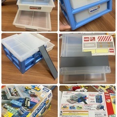 【おもちゃまとめ売り】乗り物　車　トミカ　TOMICA グッズ　パズル　絵本　シール　パジャマ　マグネット遊びの画像