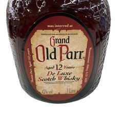 186000 Grand　Old　Parr  グランド　オールドパー　デラックス　スコッチウイスキー　12年 [250205HM070332]の画像