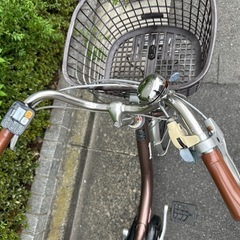東京23区配達無料🌈新基準 Panasonic パナソニック ビビ　12Ah リチウム 電動自転車中古　1889の画像