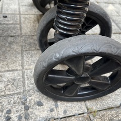 二人乗りベビーカーの画像