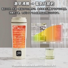 Anfilank 電気ケトル ポ一タプル（380ml の画像