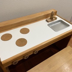 【2way】おままごとテーブルの画像