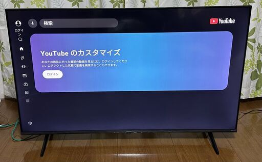 極美品! 2024年購入 Hisense ハイセンス 50E6K 50型 4K液晶テレビ YouTube対応 傷なし
