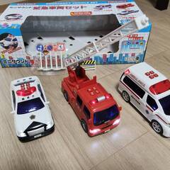 ミニサウンド緊急車両セット☆おまけ付きの画像