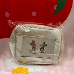 ミッキー＆ミニーポーチの画像