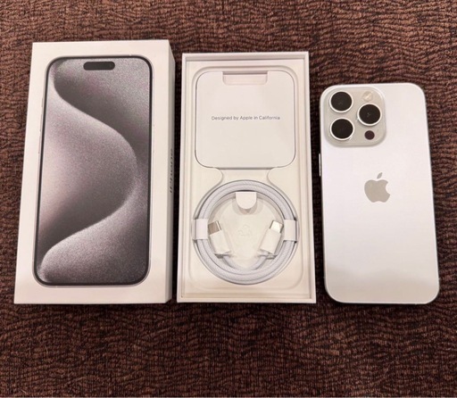 【美品】iPhone15pro 1TB / バッテリー容量86%