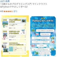 マインクラフト&Pythonでやさしく学べるの画像