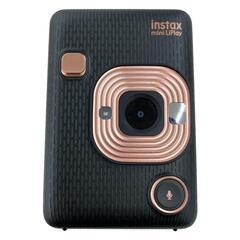 186000 現状品 FUJIFILM フジフィルム instax mini LiPlay ブラック/ピンク [0000000001780]の画像