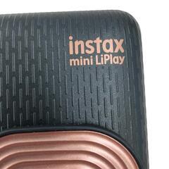 186000 現状品 FUJIFILM フジフィルム instax mini LiPlay ブラック/ピンク [0000000001780]の画像