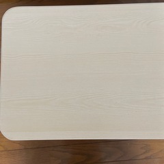 ミニテーブル ホワイト／ローテーブル／直接お受け渡し限定の画像