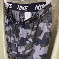 NIKE ナイキ ハーフパンツ 迷彩柄 DRI-FIT 90s ウエストゴム　サイズL  NIKE ナイキ ハーフパンツ ショートの画像