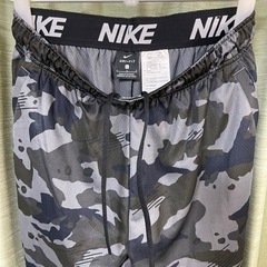 NIKE ナイキ ハーフパンツ 迷彩柄 DRI-FIT 90s ウエストゴム　サイズL  NIKE ナイキ ハーフパンツ ショートの画像