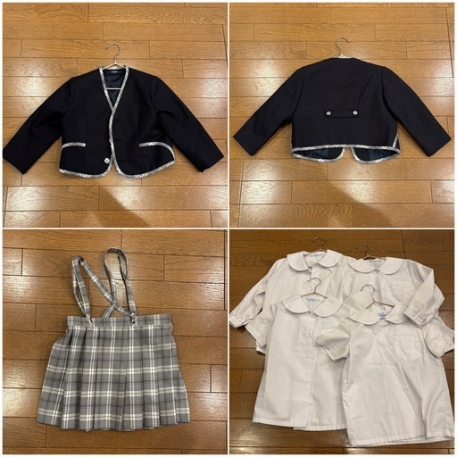 【新品同様】東幼稚園制服一式セット　女の子　110 120