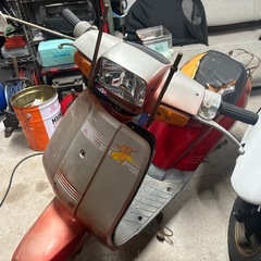 スズキ　　蘭　　旧車原付　部品取りの画像