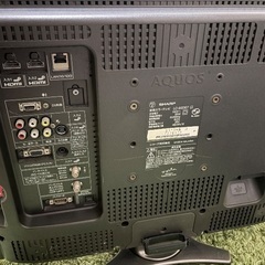 【ジャンク品】液晶テレビ AQUOS20型 2010年式の画像