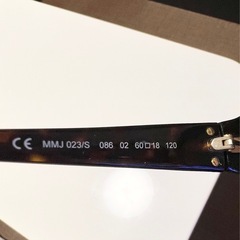 MARC BY MARC JACOBS サングラス ブラウン系　ケース付きの画像