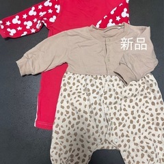 新品あり　60〜70サイズ　ベビー服　長袖ロンパースの画像