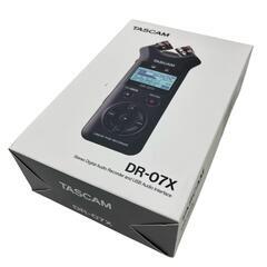186000 美品 TASCAM DR-07X リニアPCMレコーダー 箱入り 説明書付き [0000000001799]の画像