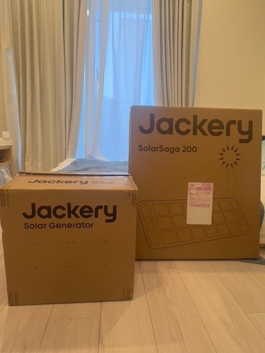 【定価 約21万】 Jackery サンドゴールドポータブル電源 1000 New＋ Jackery ソーラーパネル セット