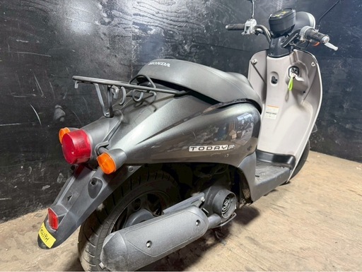 ★支払い総額7.5万円星関東圏内即日配送可能です！ホンダ トゥデイ50F AF57 外観良好♪エンジン調子良好♪4スト、インジェクション！集中キー！！