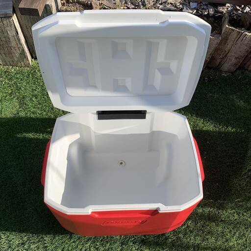 Coleman クーラーボックス　ホイールクーラー/60QT　赤（レッド）　美品