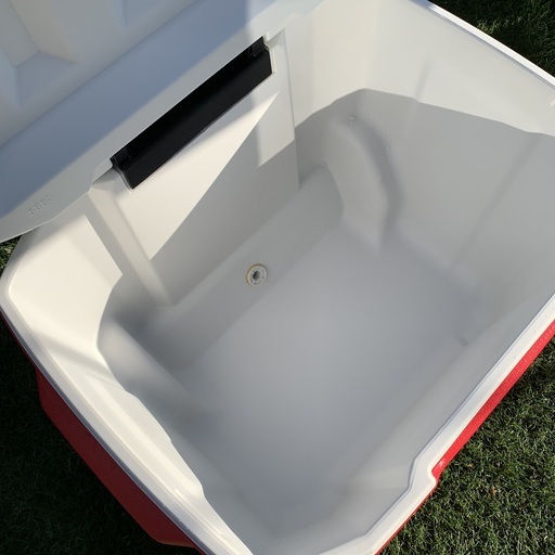 Coleman クーラーボックス　ホイールクーラー/60QT　赤（レッド）　美品