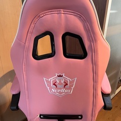 【超美品】ゲーミングチェア　ピンク❗️の画像