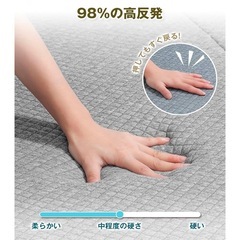 新品 マットレス セミダブル　厚さ10cm  の画像