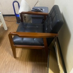 レザーチェア/シングルの画像