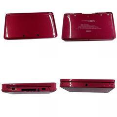 186000 現状品 Nintendo 任天堂 ニンテンドウ Nintendo 3DS CTR-001  レッド [0000000001804]の画像
