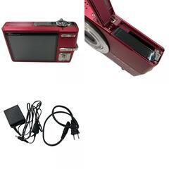186001 現状品 CASIO カシオ Exilim EX-Z700 デジカメ 充電器 バッテリーチャージャー CA-29 EX-Z700  レッド 本体 付属品あり [0000000001805]の画像