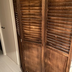 木製パーテーションの画像