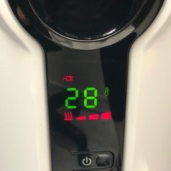 ■ デロンギ(DeLonghi) オイルヒーター ホワイト L字型フラットフィン8枚 [8~10畳用] JRE0812 稼働品の画像