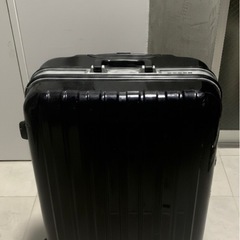 【引取限定・2色セット可】元値4万円相当 大容量スーツケース 黒＆クリームイエロー LLサイズ 100L級の画像