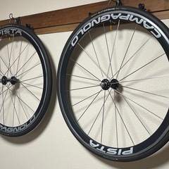 Campagnolo Pistaトラックホイールセット チューブラータイヤ付の画像