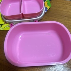 ポケモンお弁当箱ピンクの画像