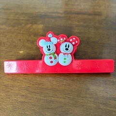 ディズニークリスマス　ミッキー雪だるま　3点セットの画像