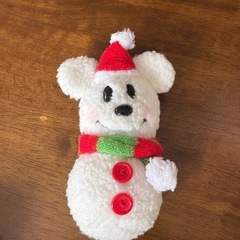 ディズニークリスマス　ミッキー雪だるま　3点セットの画像
