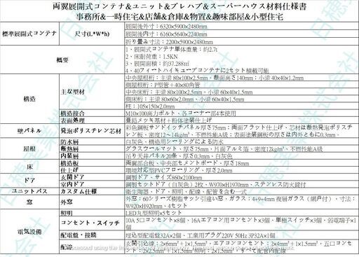 30FT1寝室1リビング１キッチン１浴室付きコンテナユニットプレハブハウス事務所仮設住宅店舗職員寮高度カスタム高品質断熱半日設置移動