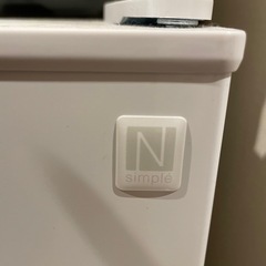 【美品】ニトリ 2ドア冷蔵庫 NTR-106（106L）2024年製の画像
