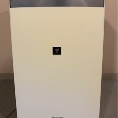 シャープ 除湿機 CV-J180-W　衣類乾燥除湿機  プラズマクラスター 中古品の画像