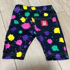 ベビードール、ハーフパンツ、80、インクの画像
