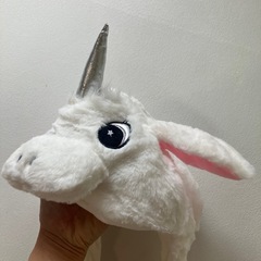 ユニコーン　耳ピコ　被り物　帽子　ハロウィンの画像