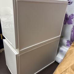 収納ケース2つの画像