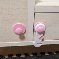 鏡、収納付き ガラステーブルの画像