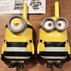 美品☆ミニオンズ  トランシーバー 動作確認済の画像